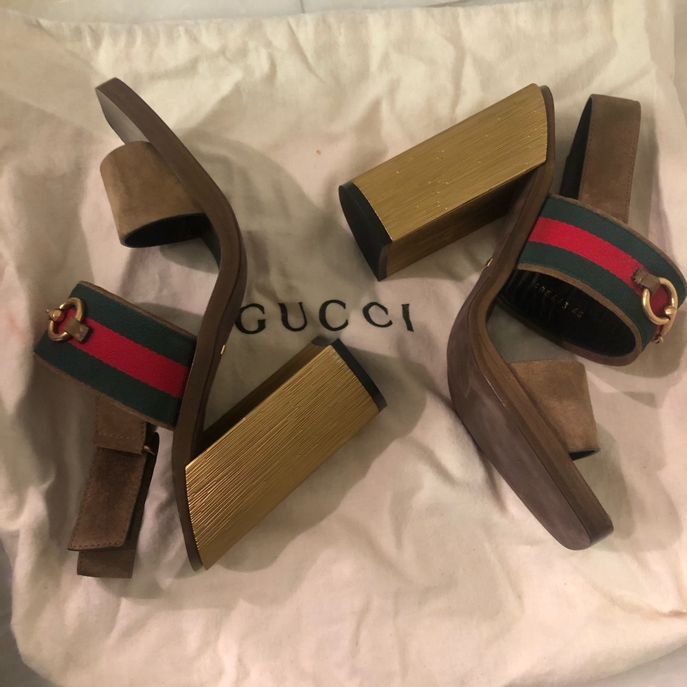Gucci Platform heel